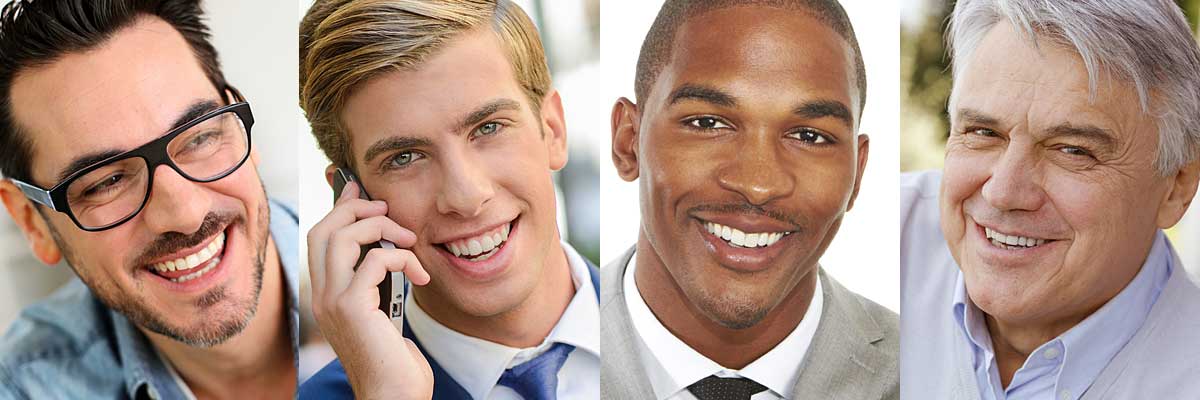 Stylish men after image makeovers by Sara Rogers